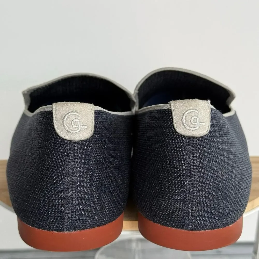 Glyph Knit Loafer Men’s Size 10 Flat Minimalist Blue Marlin Casual Formal Shoe
